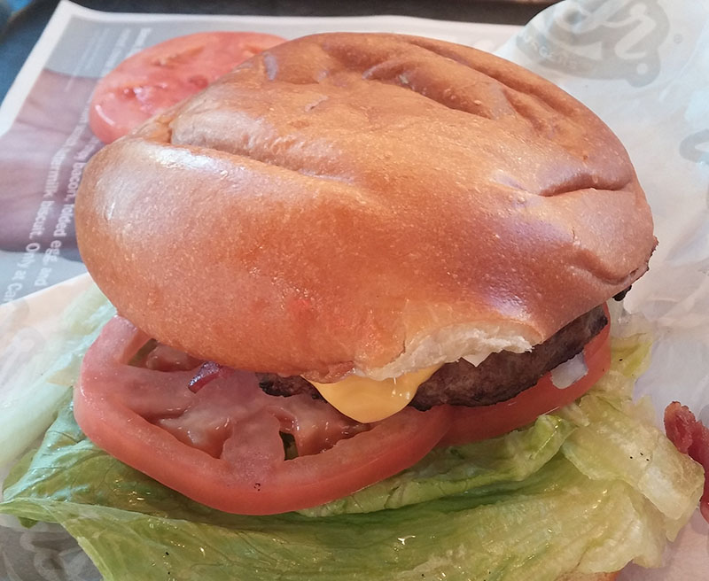 Carl's Jr Mile High Thickburger Review