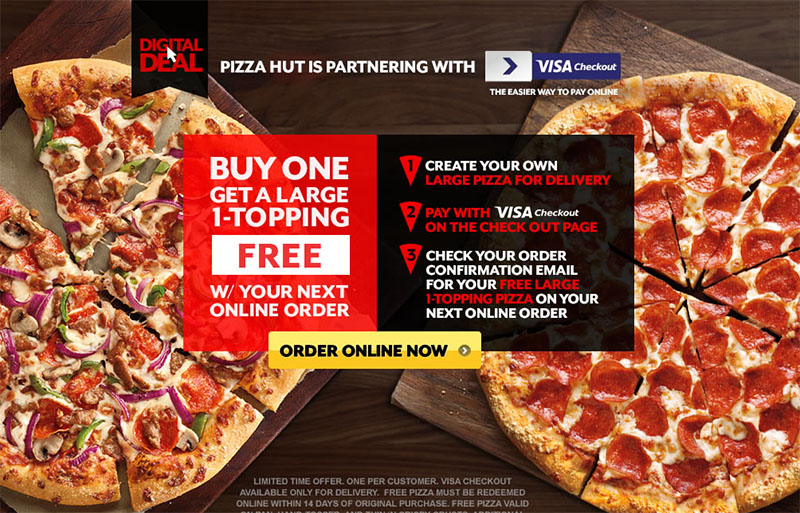 43 coupon codes for pizza hut delivery