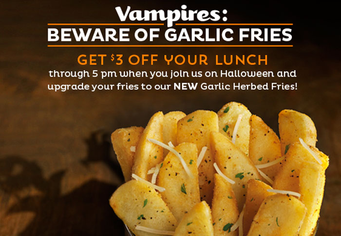 Red Robin Halloween