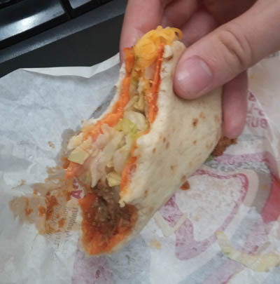 Taco Bell Cheesy Gordita Crunch 2