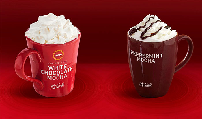 McDonald’s Offering White Chocolate Mocha