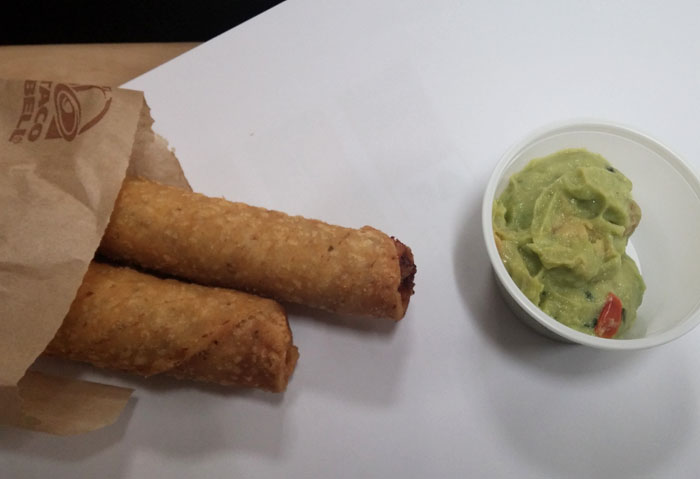 Taco Bell Rolled Chicken Review