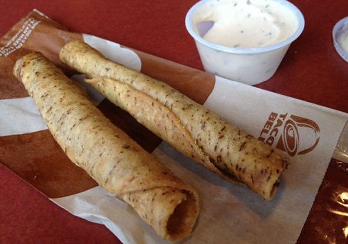 Taco Bell Rolled Chicken Tacos