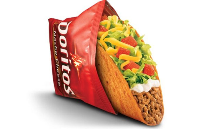 Taco Bell Doritos Locos Taco