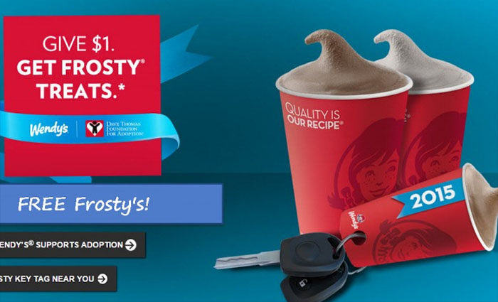 Wendy's Free Frosty