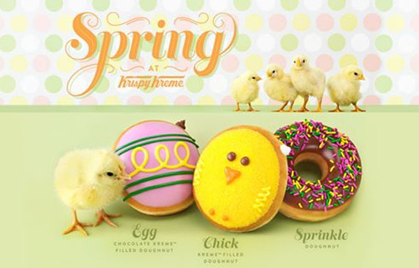 Krispy Kreme Releases Easter Donuts