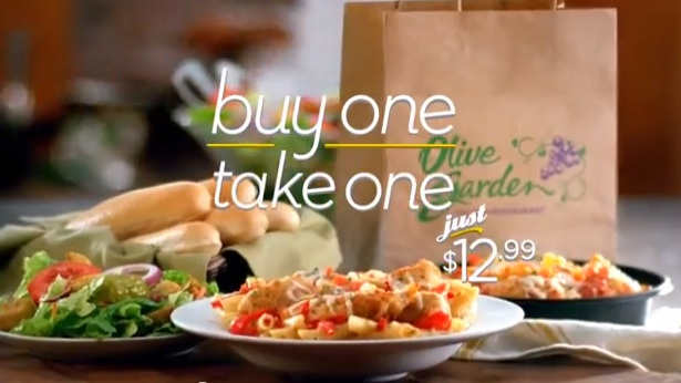 Olive Garden “Buy One, Take One” Deal is Back