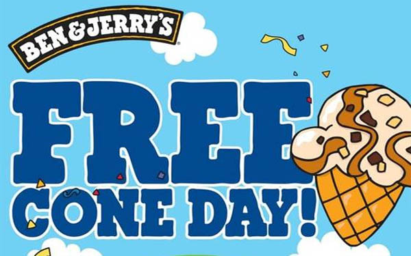 Celebrate Ben and Jerry’s Free Cone Day on April 14