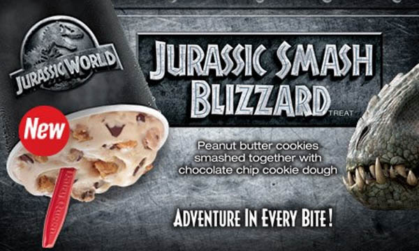 Dairy Queen Releases Jurassic Smash Blizzard