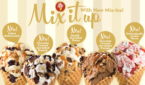 Cold Stone Makes New Summer Mix-Ins Available