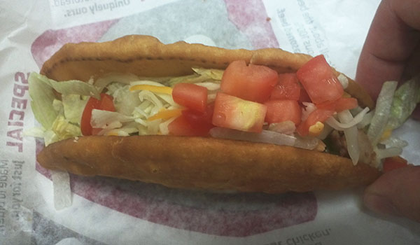 Review: Taco Bell Bacon Club Chalupa
