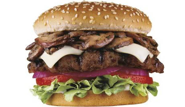 Carl’s Jr Launches Mushroom & Swiss All Natural Burger