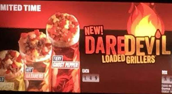 Taco Bell Daredevil Loaded Grillers Coming In August