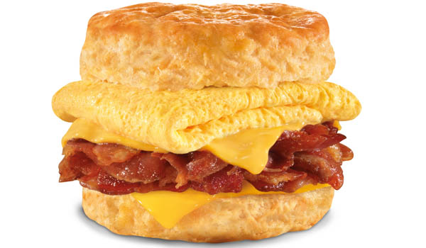 Deal: Carl’s Jr BOGO Bacon, Egg, and Cheese Biscuit