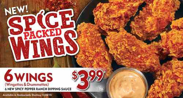 Popeyes Releases Spice Packed Wings