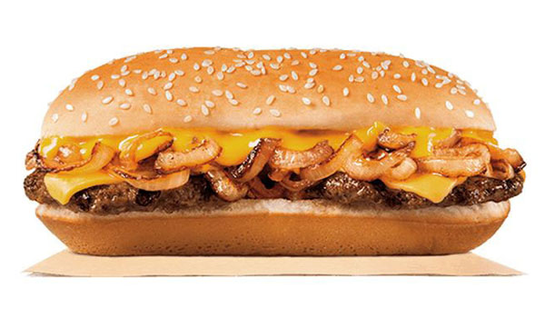 Burger King Introduces Extra Long Philly Cheeseburger